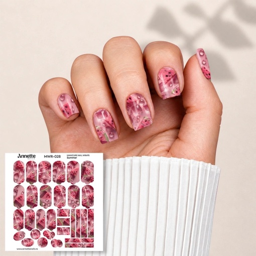 Nail Wraps Manichiura Summer 28 Annette Nails MWR-028