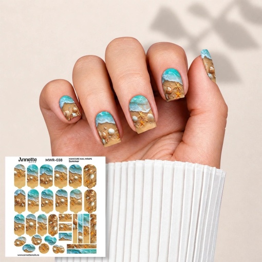 Nail Wraps Manichiura Summer 38 Annette Nails MWR-038