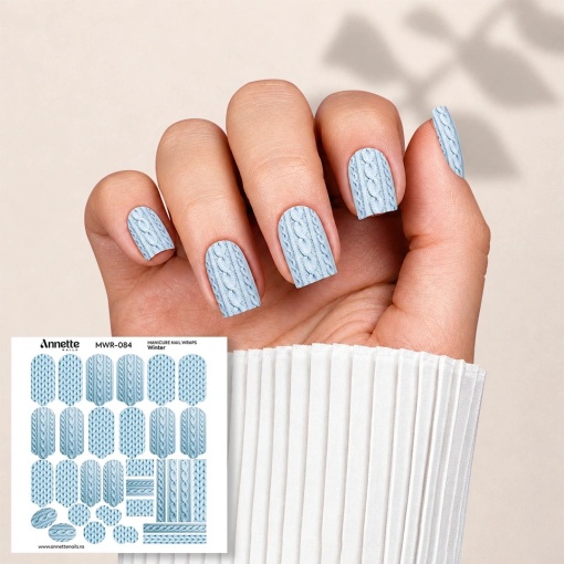 Nail Wraps Manichiura Winter 84 Annette Nails MWR-084