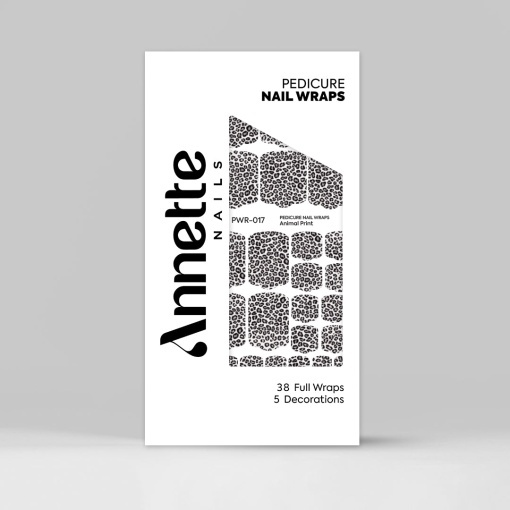 Nail Wraps Pedichiura Animal Print 17 Annette Nails PWR-017