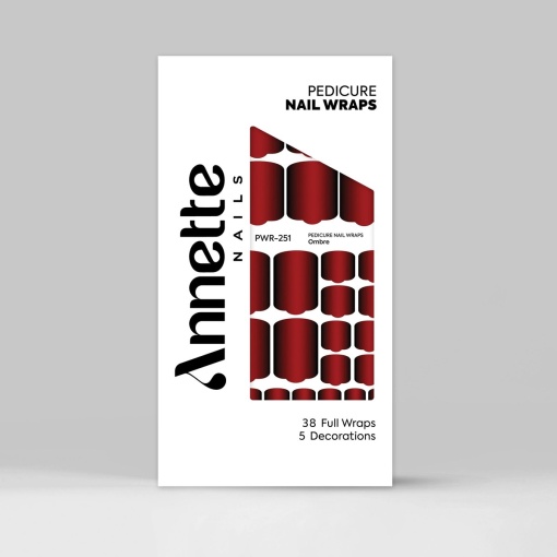 Nail Wraps Pedichiura Ombre 251 Annette Nails PWR-251