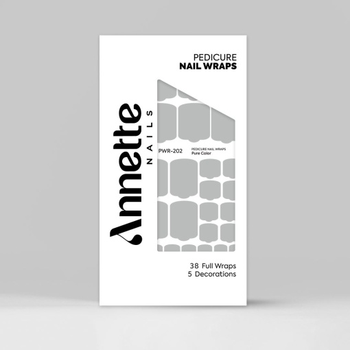 Nail Wraps Pedichiura Pure Color 202 Annette Nails PWR-202