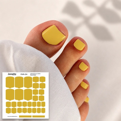 Nail Wraps Pedichiura Pure Color 214 Annette Nails PWR-214