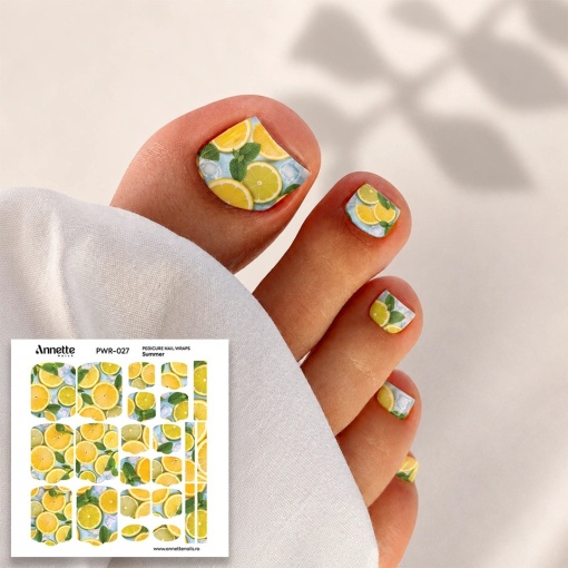 Nail Wraps Pedichiura Summer 27 Annette Nails PWR-027