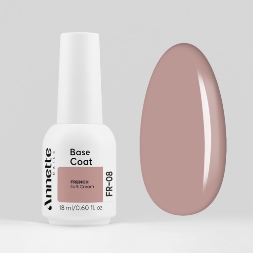 Baza Rubber French Soft Cream - 18ml Annette Nails FR-08-18