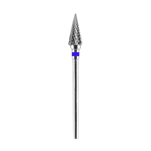 Capat freza ( BIT ) Carbid Triunghi indepartat gel - Albastru - 13mm - MUW