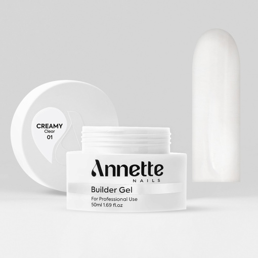 Gel Constructie Creamy Clear ANNETTE NAILS - 50 ml