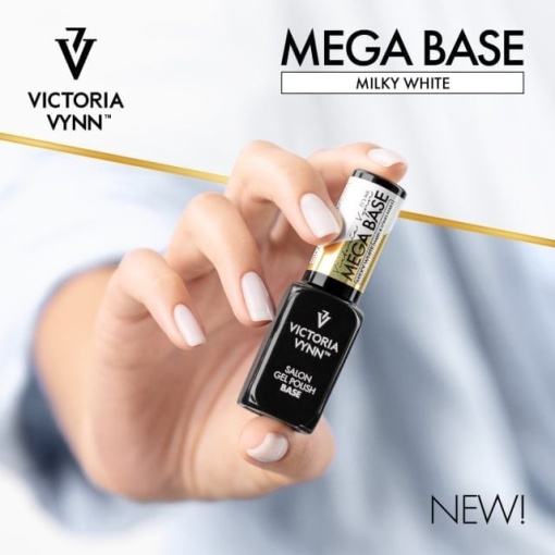 Mega Base Milky White Victoria Vynn 8 ml Rubber Base