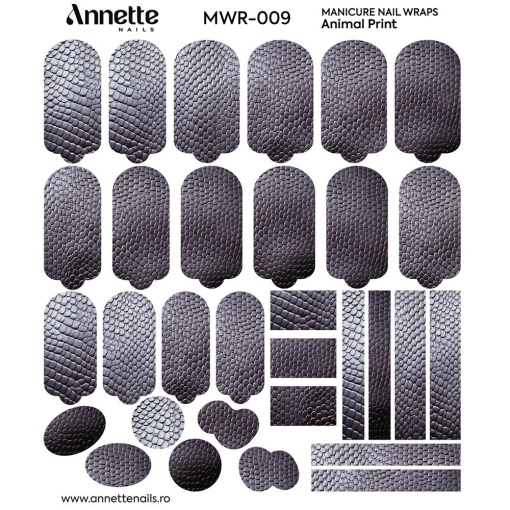 Nail Wraps Manichiura Animal Print 9 Annette Nails MWR-009
