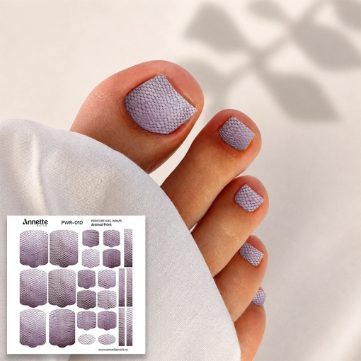 Nail Wraps Pedichiura Animal Print 10 Annette Nails PWR-010