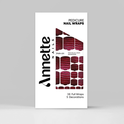 Nail Wraps Pedichiura Animal Print 11 Annette Nails PWR-011