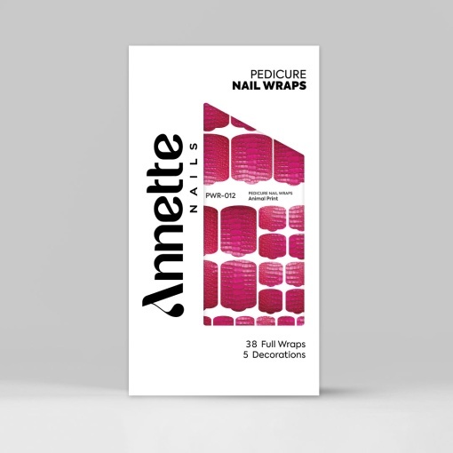 Nail Wraps Pedichiura Animal Print 12 Annette Nails PWR-012