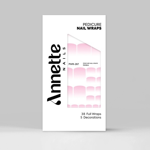 Nail Wraps Pedichiura Ombre 267 Annette Nails PWR-267