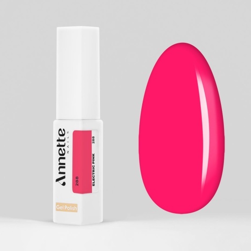 Oja Semipermanenta Neon Party Electric Pink 288 - 8ml Annette Nails