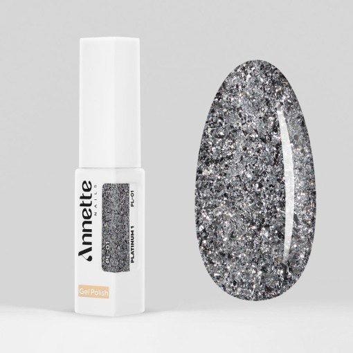 Oja Semipermanenta Platinum PL-01 - 8ml Annette Nails