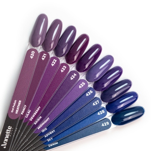 Oja Semipermanenta Purple Heather 420 - 8ml Annette Nails