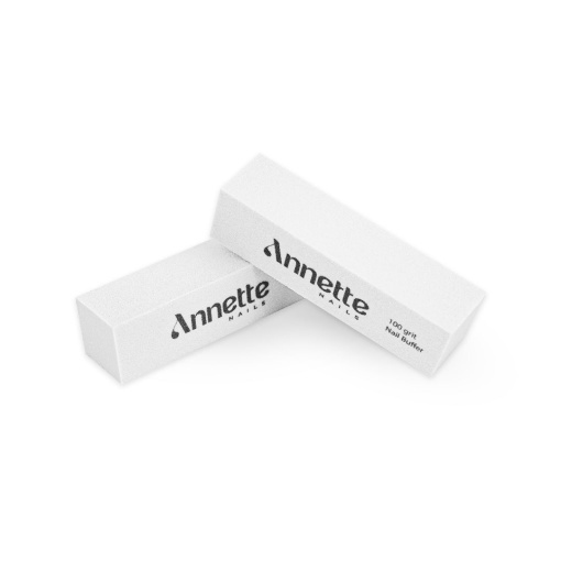 Set Buffer Unghii 10 buc 100 grit Alb Annette Nails PBF-01-100W-S10