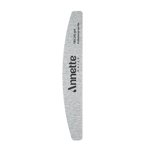 Set Pile Unghii Semiluna 25 buc 180/240 grit Zebra Annette Nails PSZ-06-180/240-S25