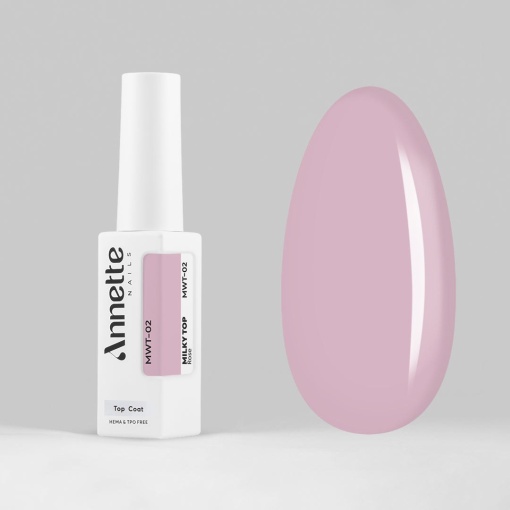 Top Coat Milky Rose MWT-02 - 8ml Annette Nails