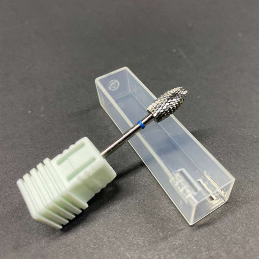 Capat freza ( BIT ) Con Carbid indepartat Gel - Albastru - MUW