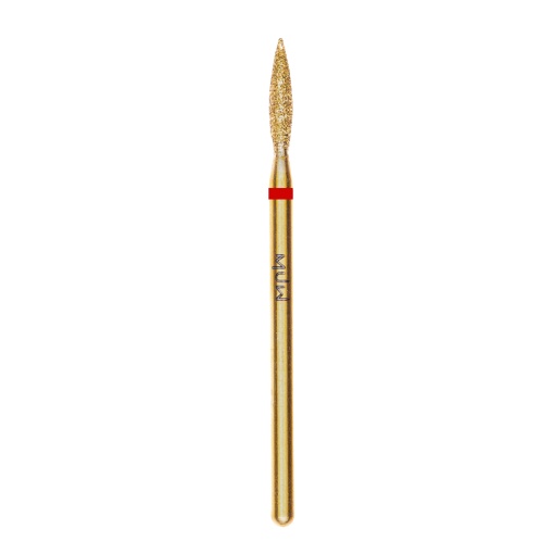 Capat freza (BIT) Flacara diamantat - Rosu - MUW GOLD EDITION