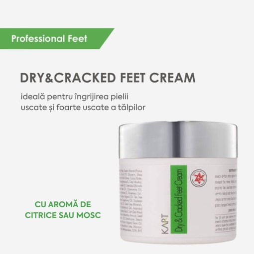 Dry and Cracked Feet Cream Mosc KART - 50ml (7015)