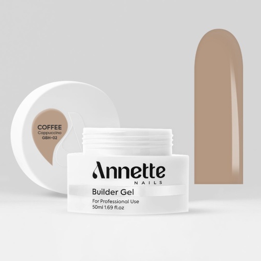 Gel Constructie Half Clear Coffee Cappuccino ANNETTE NAILS - 50 ml