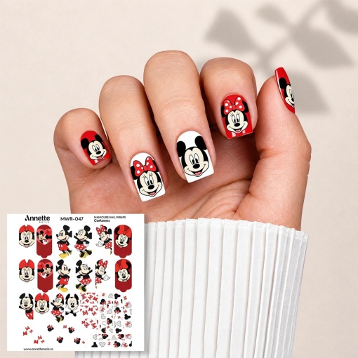 Nail Wraps Manichiura Cartoons 47 Annette Nails MWR-047