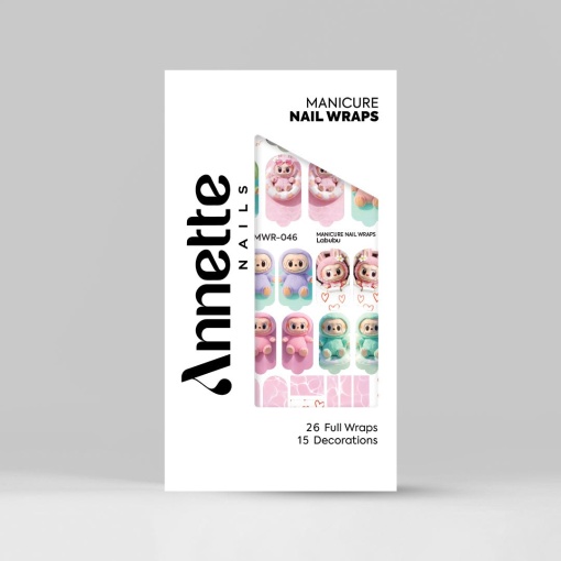 Nail Wraps Manichiura Labubu 46 Annette Nails MWR-046 LIMITED EDITION