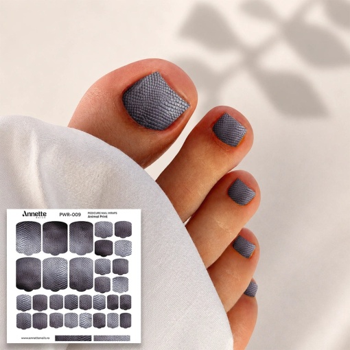 Nail Wraps Pedichiura Animal Print 9 Annette Nails PWR-009