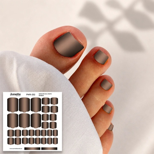 Nail Wraps Pedichiura Ombre 252 Annette Nails PWR-252