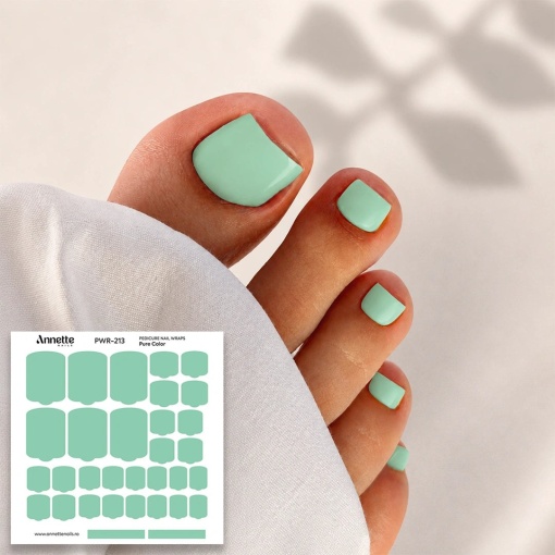 Nail Wraps Pedichiura Pure Color 213 Annette Nails PWR-213