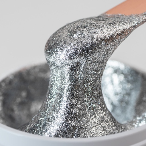 Paint Gel Metallic Silver 01 Wipe - 5ml Annette Nails GPM-01
