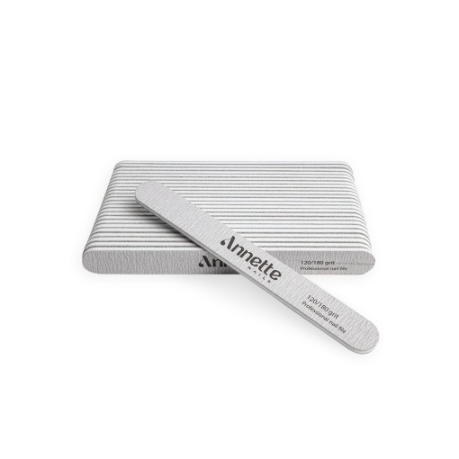 Set Pile Unghii Ovale 25 buc 120/180 grit Zebra Annette Nails POZ-04-120/180-S25