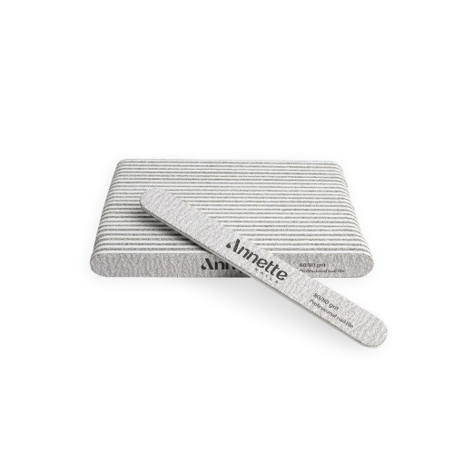 Set Pile Unghii Ovale 25 buc 80/80 grit Zebra Annette Nails POZ-01-80/80-S25