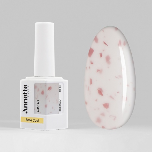 Baza Rubber Cocktail 1 ANNETTE NAILS - 12 ml CK-01