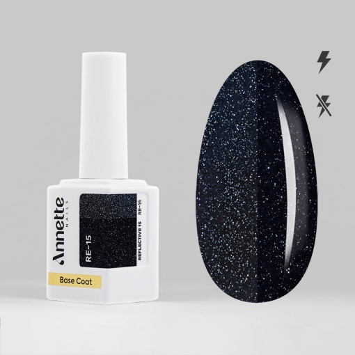 Baza Rubber Reflective 15 - 12ml Annette Nails RE-15