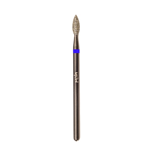 Capat freza (BIT) Conic diamantat - Albastru - MUW BLACK EDITION