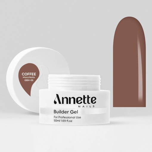 Gel Constructie Half Clear Coffee Macchiatol ANNETTE NAILS - 50 ml