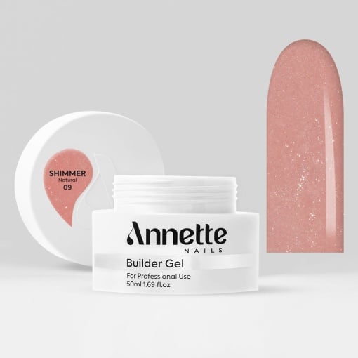 Gel Constructie Shimmer Natural ANNETTE NAILS - 50ml