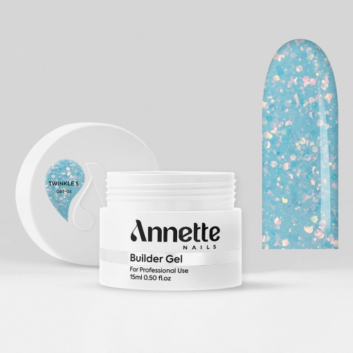 Gel Constructie Twinkle 5 ANNETTE NAILS - 15ml