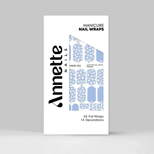 Nail Wraps Manichiura Flowers 103 Annette Nails MWR-103
