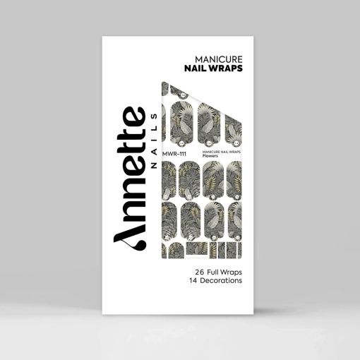 Nail Wraps Manichiura Flowers 111 Annette Nails MWR-111