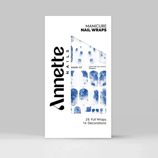 Nail Wraps Manichiura Flowers 117 Annette Nails MWR-117
