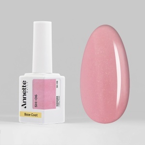 Baza Rubber Shimmer Milky Rose - 12ml Annette Nails SH-06 - Img 2