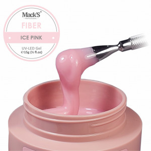 Gel autonivelant MACKS Fiber Ice Pink -15g