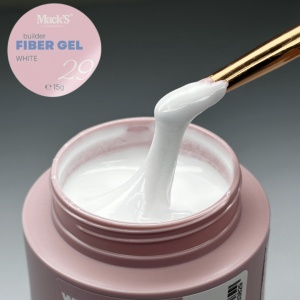 Gel autonivelant MAKCS Fiber White -50g