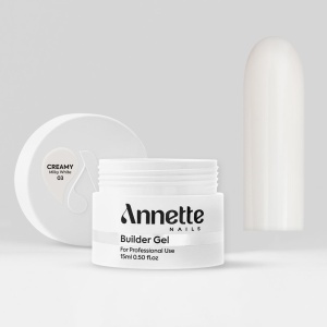 Gel Constructie Creamy Milky White ANNETTE NAILS - 15ml - Img 2