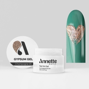 Gypsum Gel Champagne 05 - 5 ml Annette Nails GG-05