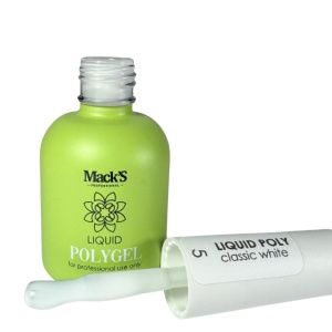 Liquid Polygel MACKS Classic White 5 -15ml